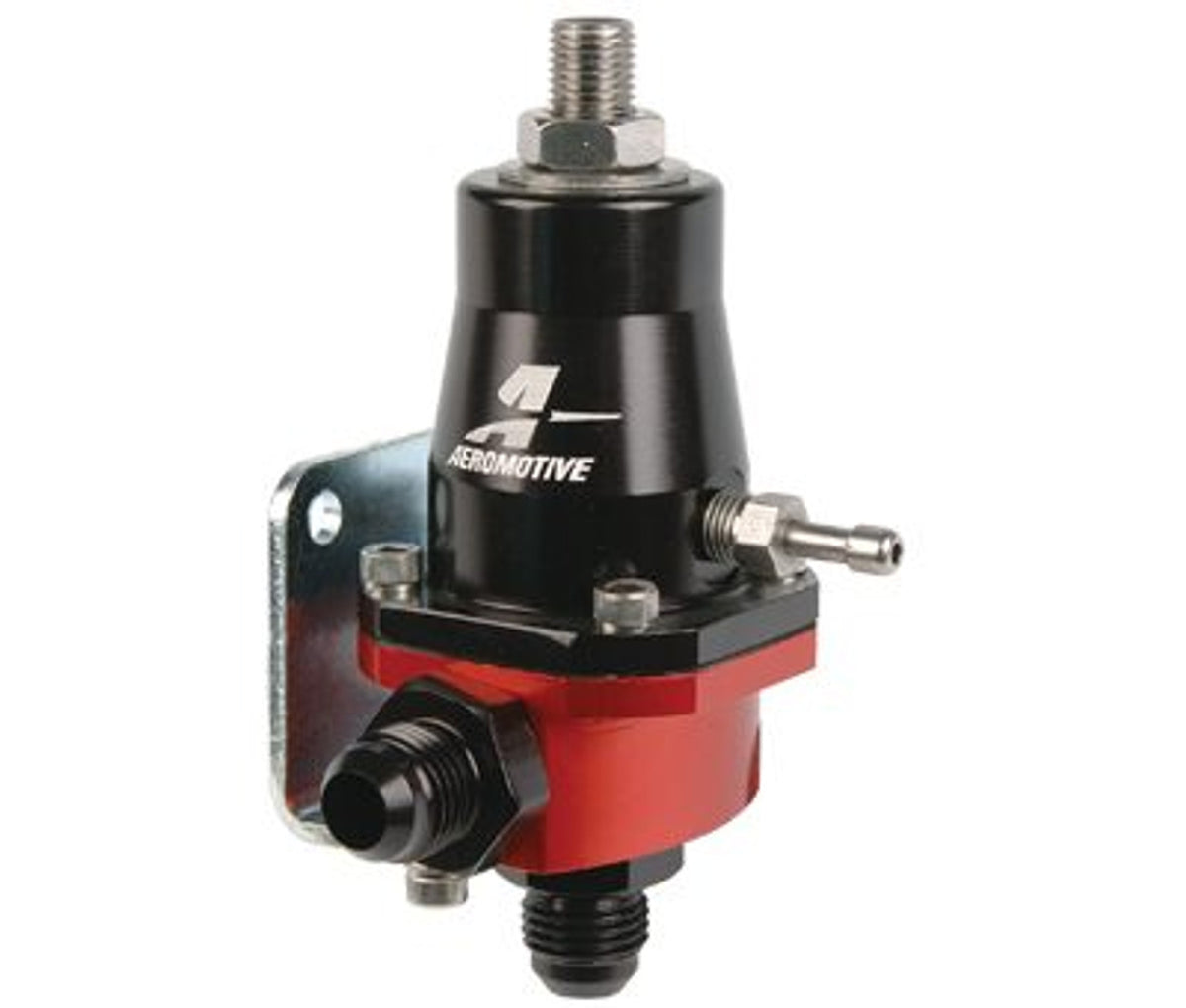 Aeromotive Compact EFI Regulator Billet Adjustable EFI (1) AN-6 male inlet and return 13105