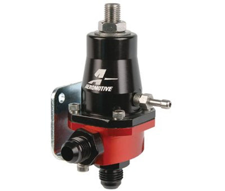 Aeromotive Compact EFI Regulator Billet Adjustable EFI (1) AN-6 male inlet and return 13105