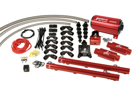 Aeromotive 1996-2004 Ford SOHC 4.6 LCompetition Fuel System (Includes A1000 Pump) Fuel Tank Not Included (Return Style System) 17141