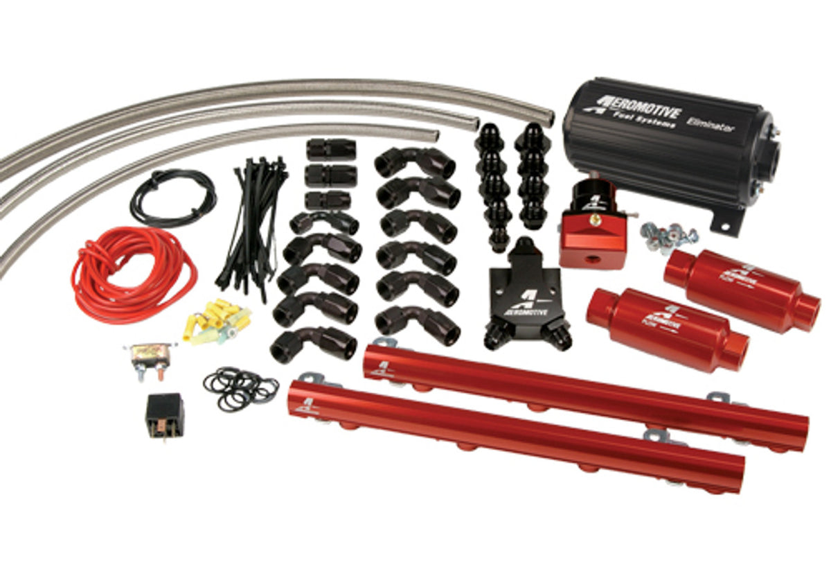 Aeromotive 1996-2004 Ford SOHC 4.6 L Eliminator Fuel System (Includes Eliminator Pump) Fuel Tank Not Included (Return Style System) 17142