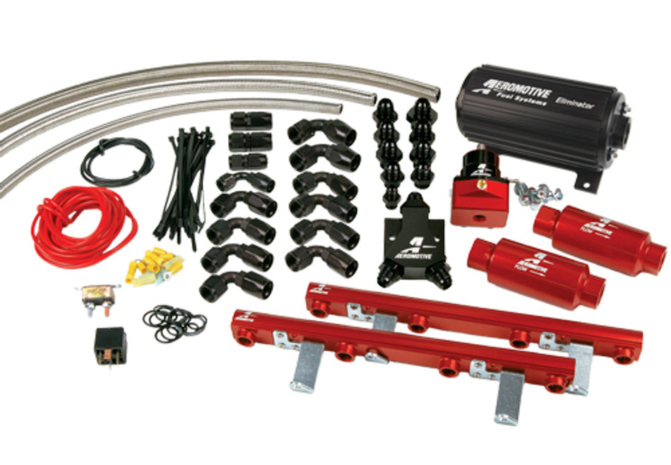 Aeromotive 1996-1998 1/2 Ford DOHC 4.6 L Eliminator Fuel System (Includes Eliminator Pump) Fuel Tank Not Included (Return Style System) 17144