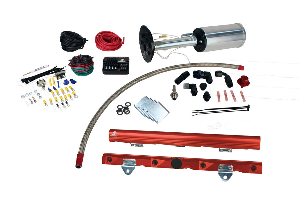 Aeromotive System 18671 Eliminator 14142 LS-7 Rails 16306 PSC & Misc. Fittings (05-13 C6 Corvette) 17187