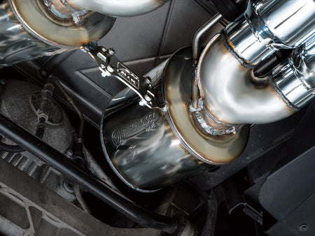 AWE Touring Edition Axleback Exhaust Chrome Tips (2006 - 2013 C6 Corvette Z06 / ZR1) 3015-42606