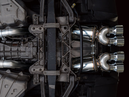 AWE Touring Edition Axleback Exhaust Chrome Tips (2006 - 2013 C6 Corvette Z06 / ZR1) 3015-42606