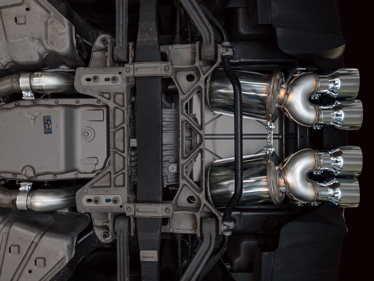 AWE Touring Edition Axleback Exhaust Chrome Tips (2009 - 2013 C6 Corvette 6.2L) 3015-42662