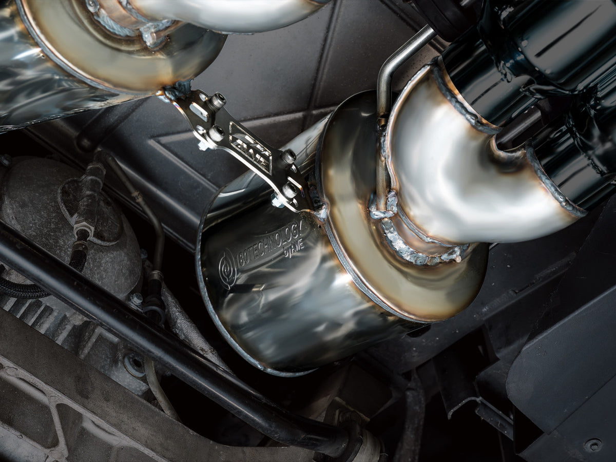 AWE Touring Edition Axleback Exhaust Black Tips (2006 - 2013 C6 Corvette Z06 / ZR1) 3015-43606