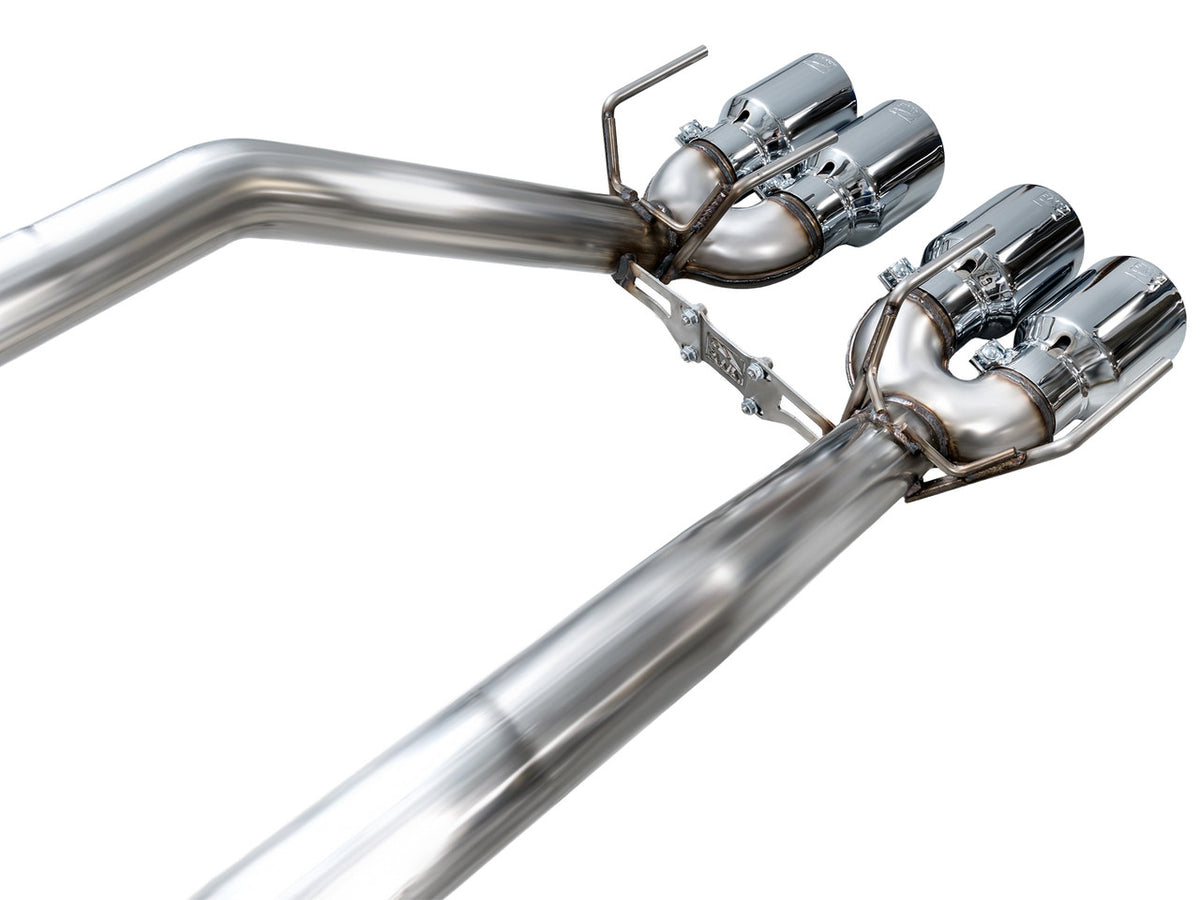 AWE Track Edition Axleback Exhaust Chrome Tips (2006 - 2013 C6 Corvette Z06 / ZR1) 3020-42606