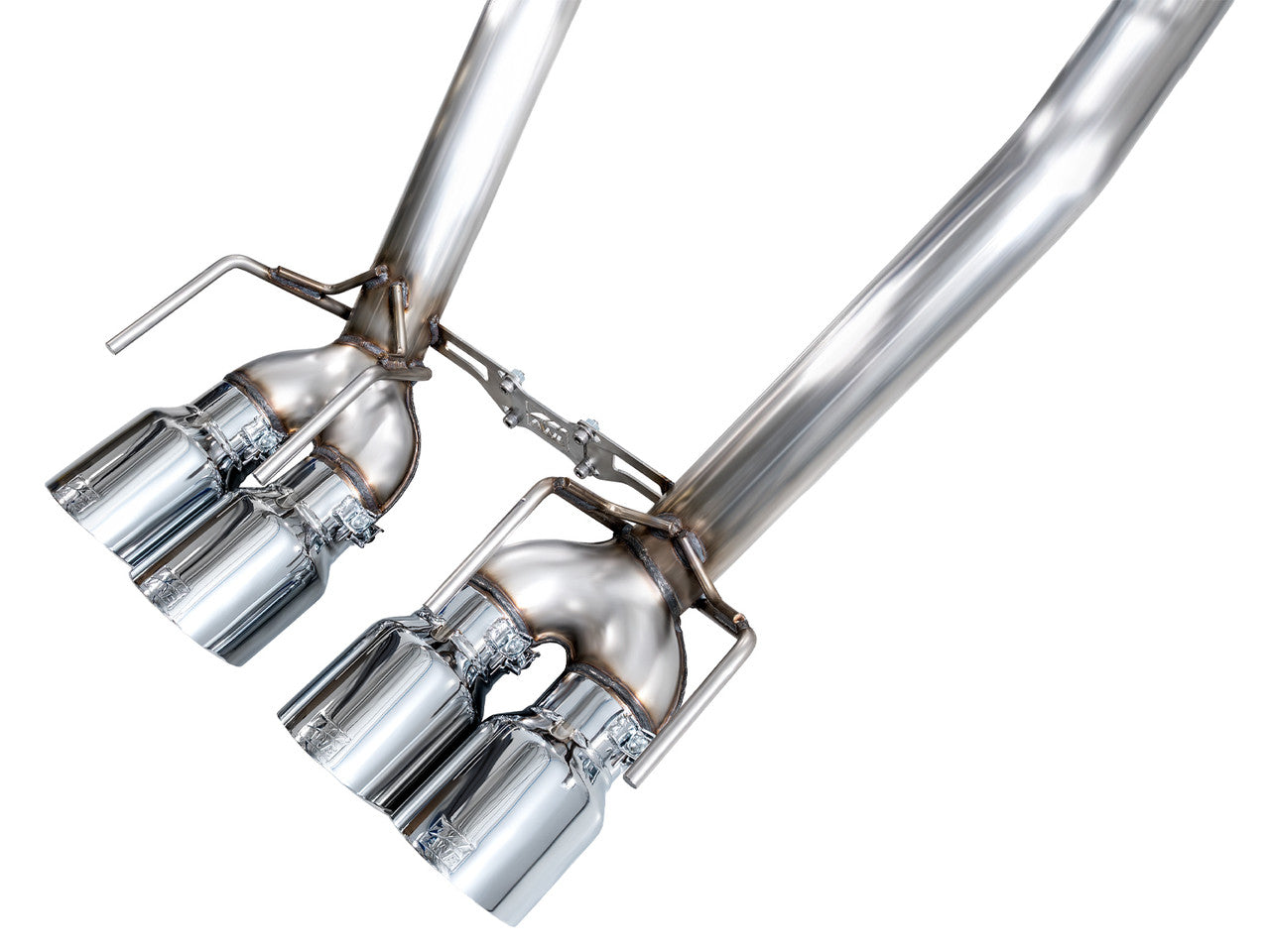 AWE Track Edition Axleback Exhaust Chrome Tips (2006 - 2013 C6 Corvette Z06 / ZR1) 3020-42606