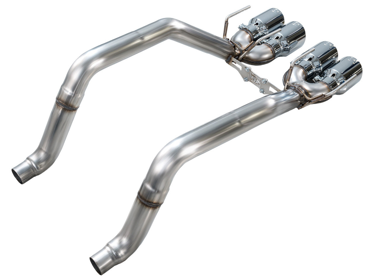 AWE Track Edition Axleback Exhaust Chrome Tips (2009 - 2013 C6 Corvette 6.2L) 3020-42662