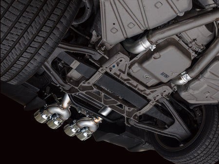AWE Track Edition Axleback Exhaust Chrome Tips (2009 - 2013 C6 Corvette 6.2L) 3020-42662
