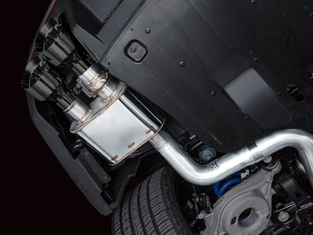 AWE Switchpath Catback Exhaust Quad Black Tips (2024-2025 Dark Horse S650) 3025-43375