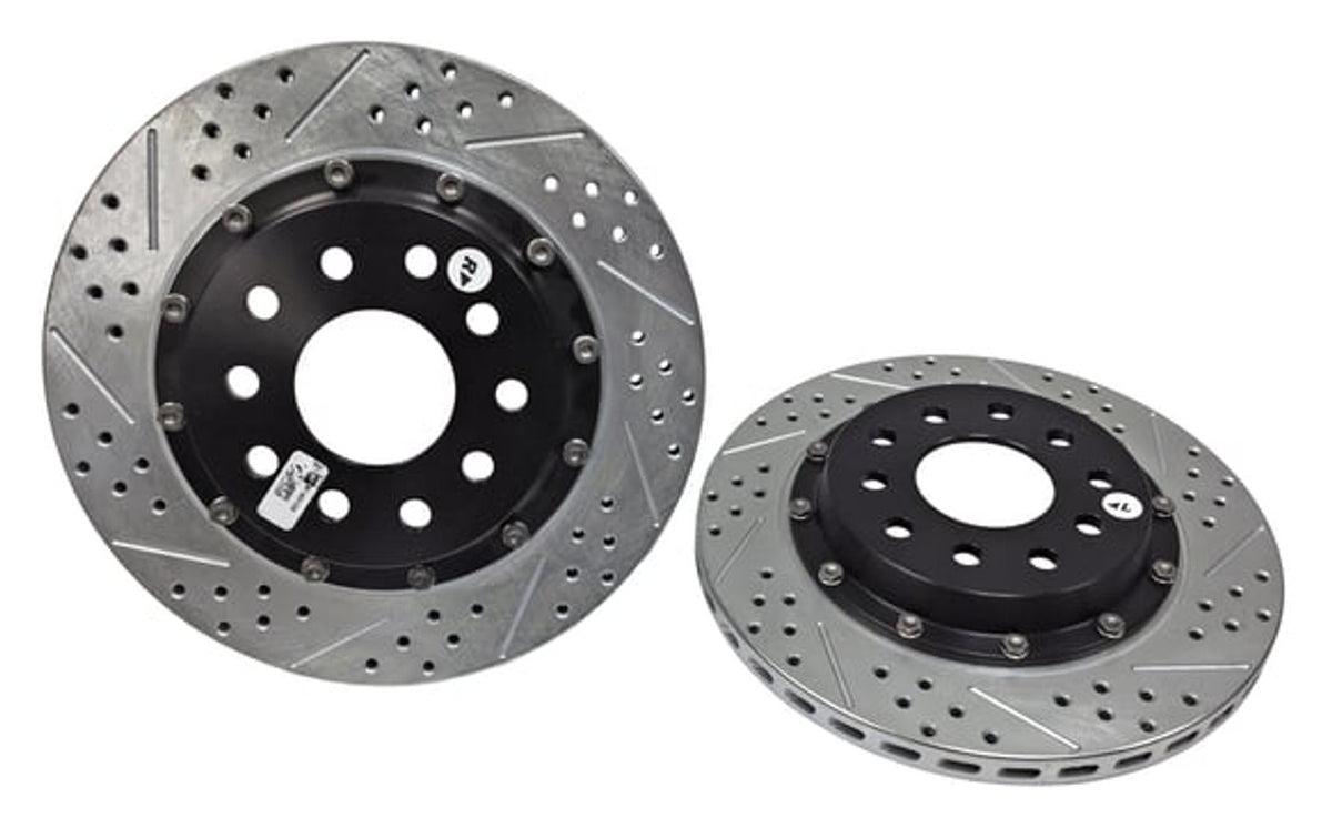 Baer Brakes EradiSpeed+ Rear Two-Piece Performance Brake Rotors (1988 - 1996 Corvette C4) 2302019