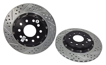 Baer Brakes EradiSpeed+ Rear Two-Piece Performance Brake Rotors (1988 - 1996 Corvette C4) 2302019