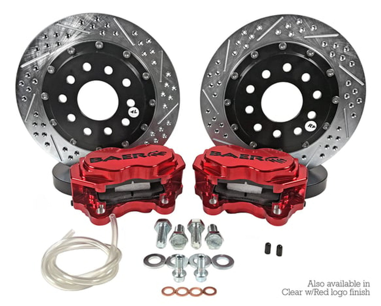 Baer Brakes 11.62" Front SS4+ Drag Race Front Brake System (2015 - 2018 Mustang w/ OE Spindles & Hubs) 4261428FR