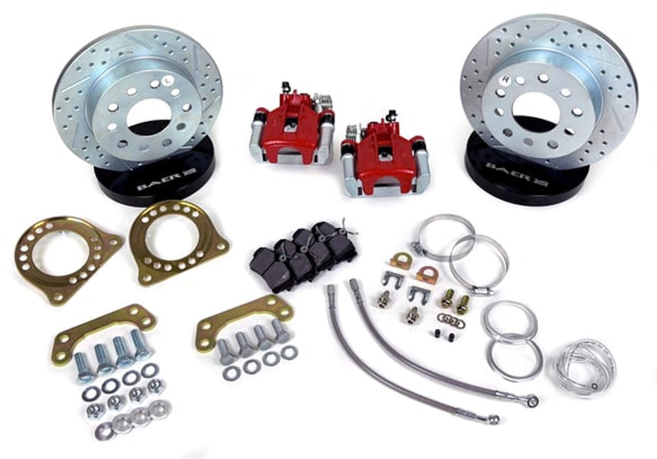 Baer Brakes 10.5" Classic Series Rear Brake Kit (1955 - 1970 Chevy Full Size Passenger Car w/OE 10/12 Bolt (BIH/BOA) Rear End) 4302527R