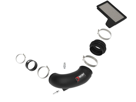 aFe Super Stock Induction System w/Pro Dry S Filter (2015-2017 Mustang GT) 55-10004D