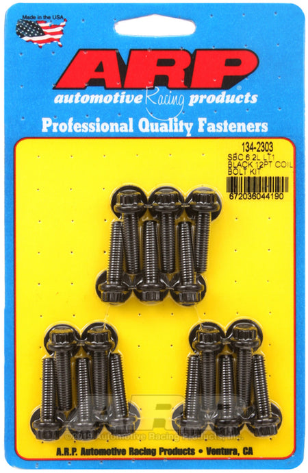 ARP Chevy LT1 6.2L Ignition Coil 12pt Bolt Kit - 134-2303