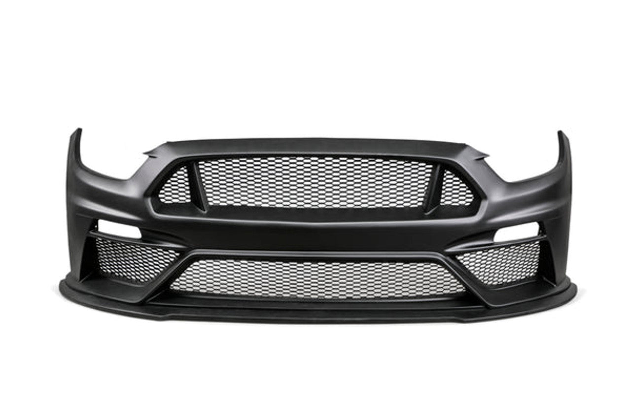 Anderson Composites Type-TT GT Style Fiberglass Front Bumper w/Front Lip (2015-2017 Mustang) AC-FB15FDMU-TT-GF