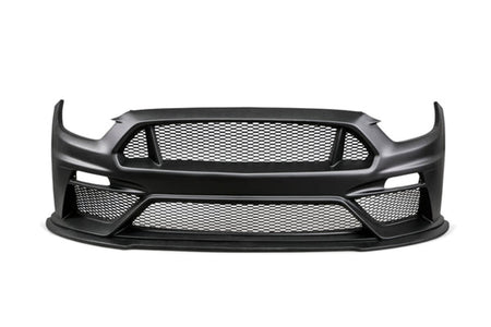 Anderson Composites Type-TT GT Style Fiberglass Front Bumper w/Front Lip (2015-2017 Mustang) AC-FB15FDMU-TT-GF