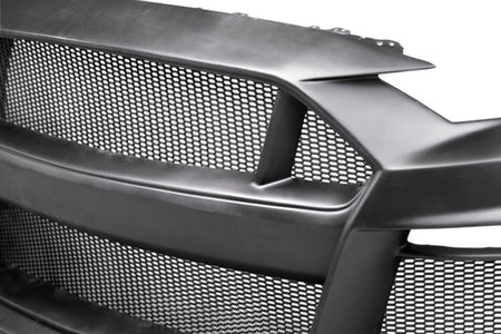 Anderson Composites Front Bumper Type-ST w/Fiberglass Grille/Front Lip (2018-2023 Mustang) AC-FB18FDMU-ST-GF