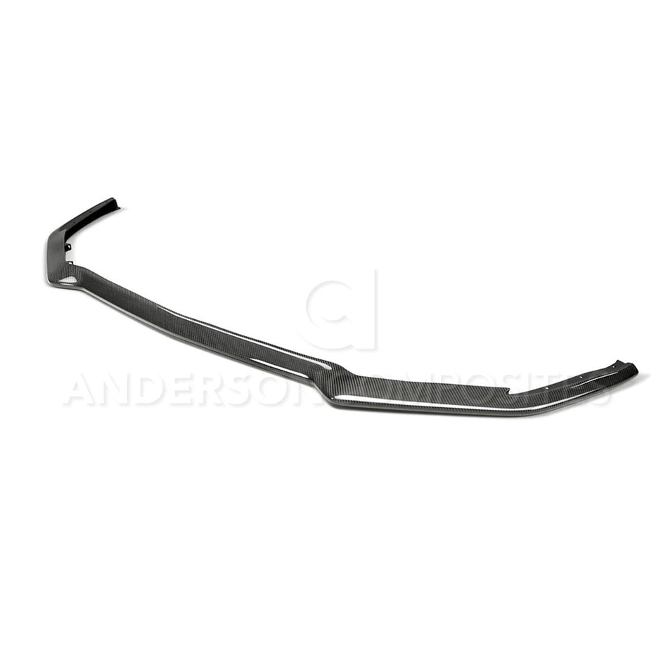 Anderson Composites Type-OE Carbon Fiber Front Chin Splitter (2018-2023 Mustang PP1) AC-FL18FDMU-AO