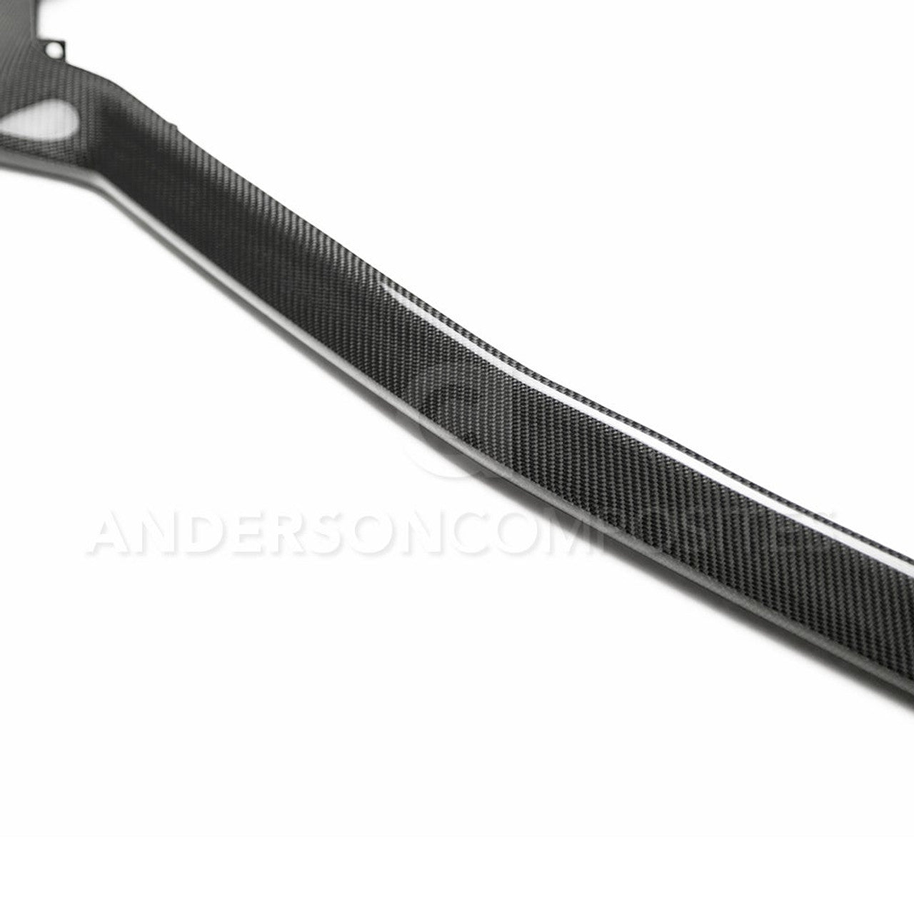 Anderson Composites Type-OE Carbon Fiber Front Chin Splitter (2018-2023 Mustang PP1) AC-FL18FDMU-AO