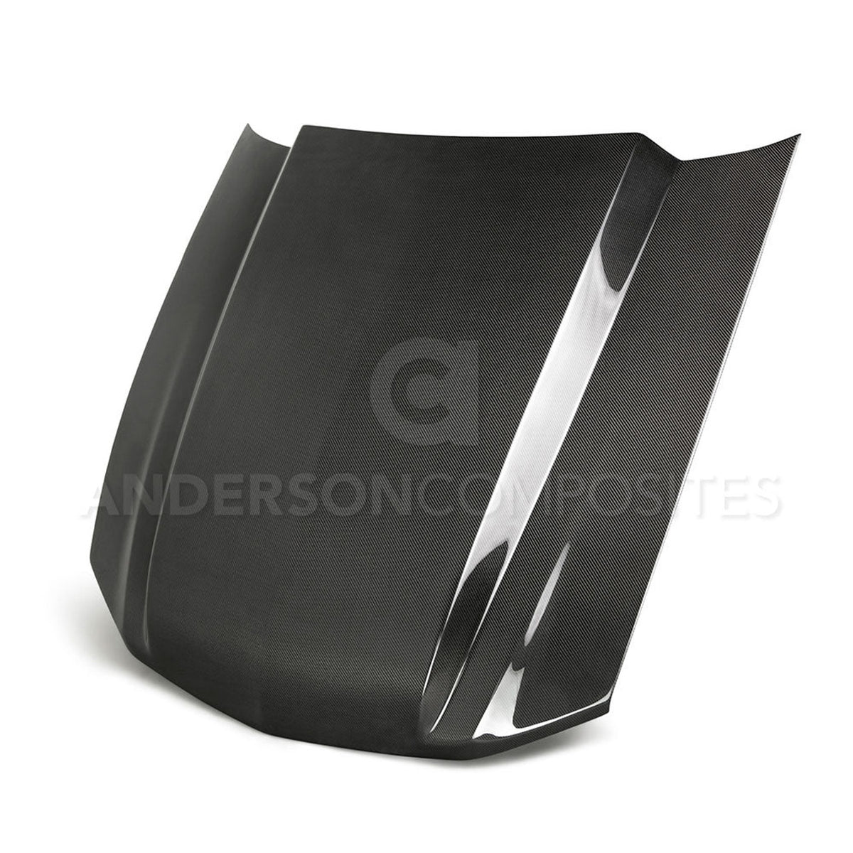 Anderson Composites Hood Type-CJ Carbon Fiber (2010-2012 Mustang) AC-HD10FDMU-CJ