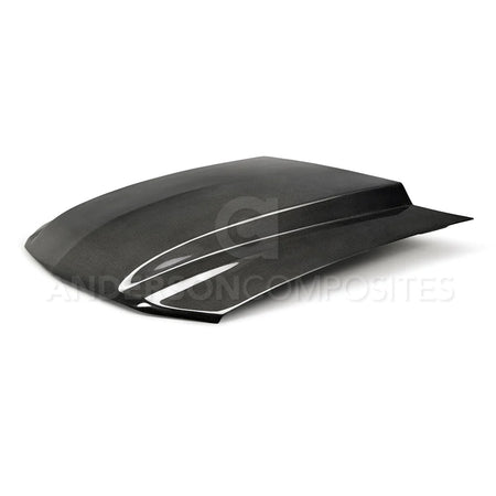 Anderson Composites Hood Type-CJ Carbon Fiber (2010-2012 Mustang) AC-HD10FDMU-CJ
