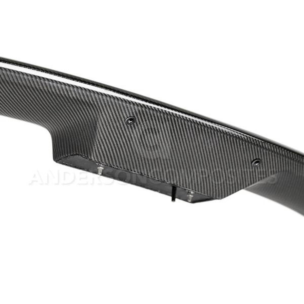 Anderson Composites Carbon Fiber Type OE GT500 Rear Spoiler (2015 - 2023 Mustang Coupe / 2020 - 2023 GT500 / 2015 - 2020 GT350) AC-RS20FDMU500