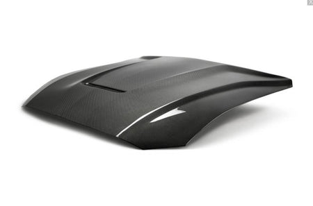 Anderson Composites Double Sided Type-GR Carbon Fiber Hood (2018-2023 Mustang) AC-HD18FDMU-GR-DS