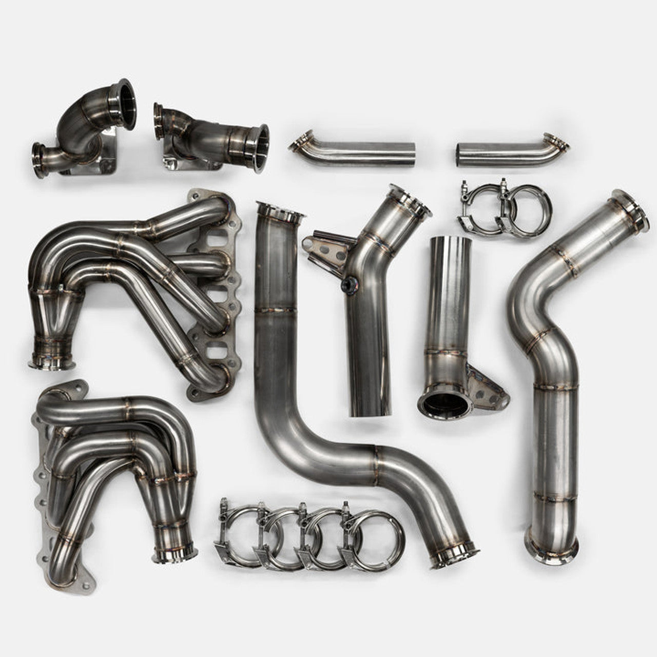 AldoWelds Top Mount Twin Turbo Complete Kit (2015-2023 F150)
