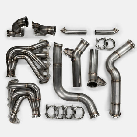 AldoWelds Top Mount Twin Turbo Premium Complete Kit (2015-2023 F150)