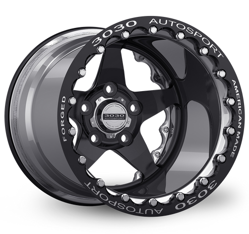 3030 Autosport Launch Rear 15x14 DBL Wheel