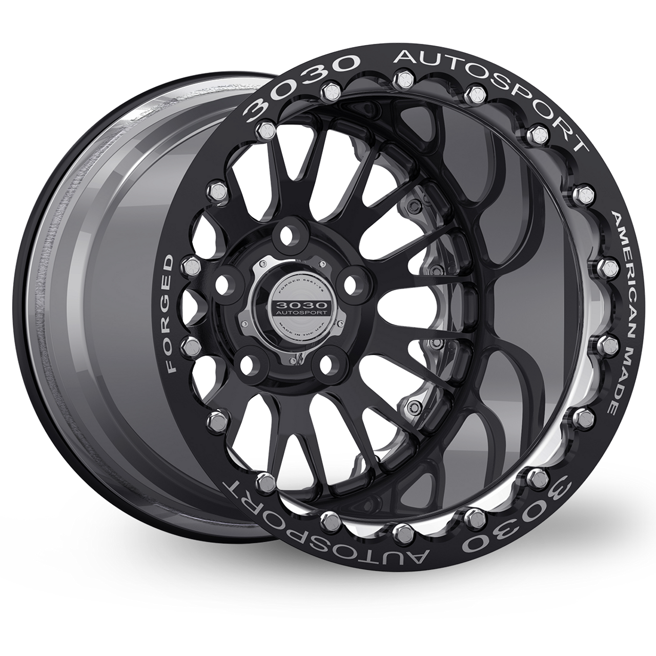 3030 Autosport Legend Rear 15x15 DBL Wheel