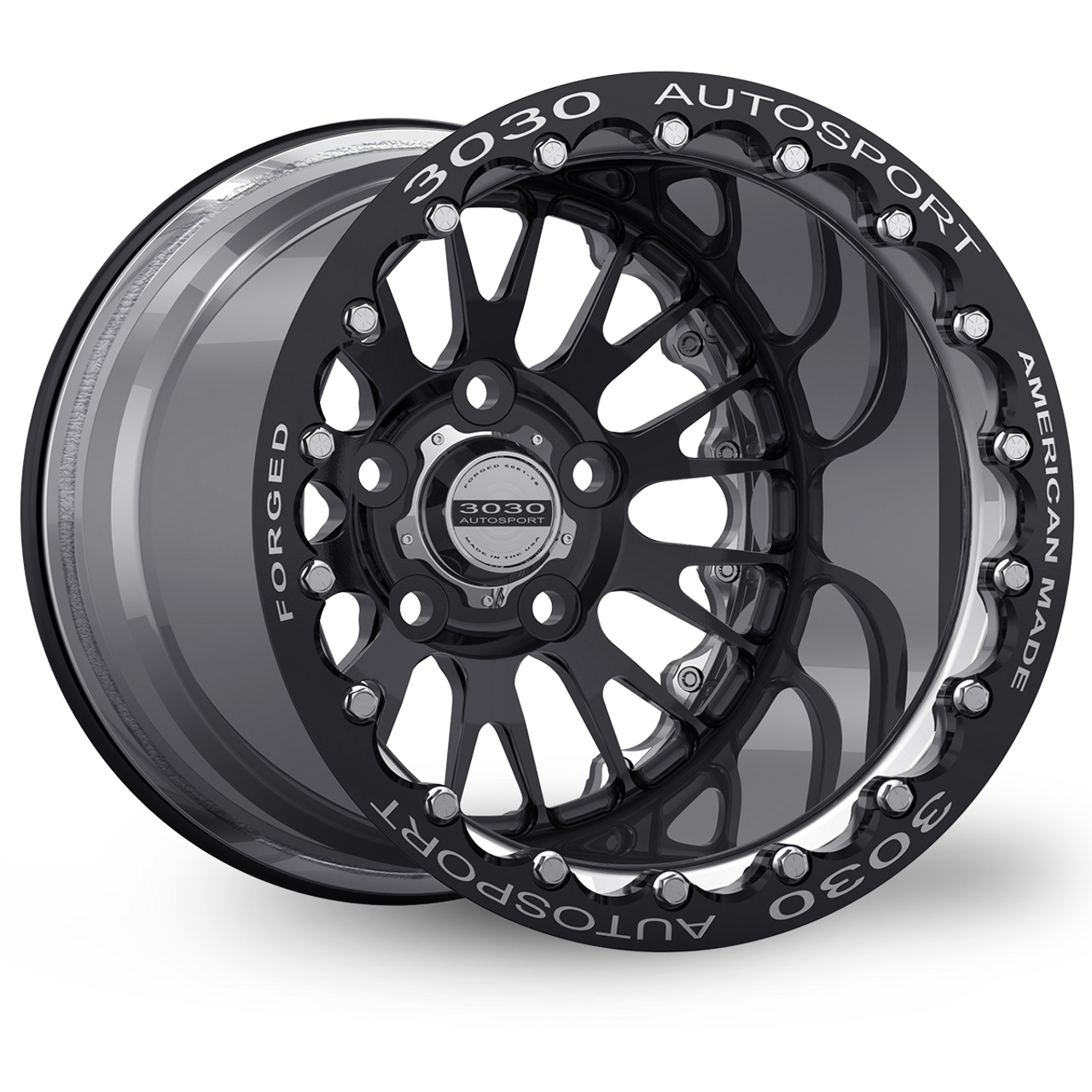 3030 Autosport Legend Rear 15x12 DBL Wheel