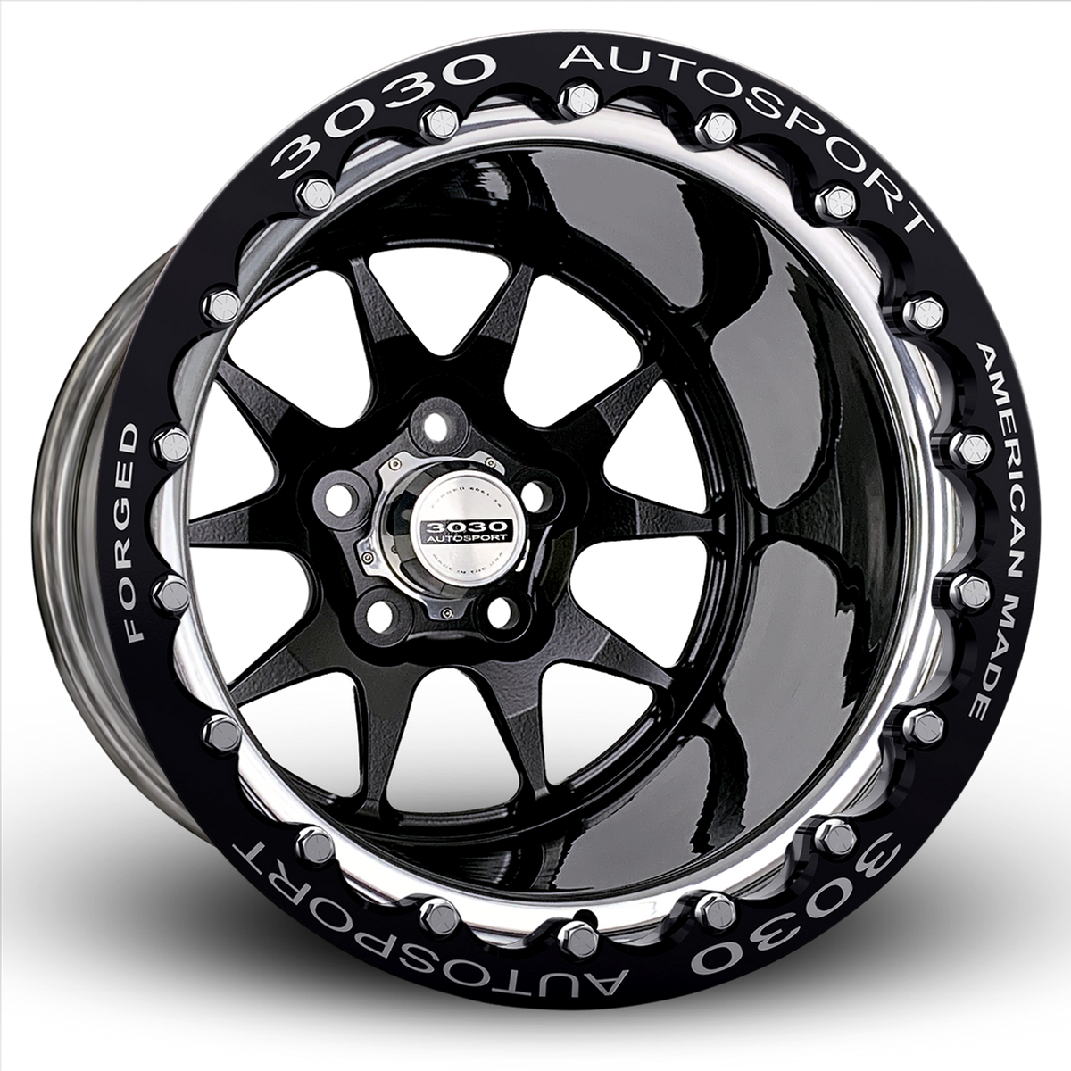 3030 Autosport Mach 10 Rear 17x10 SBL Wheel