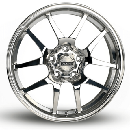 3030 Autosport Mach 10 18x5 & 17x10 Drag Pack (2015-2023 Mustang / 2024 Mustang)