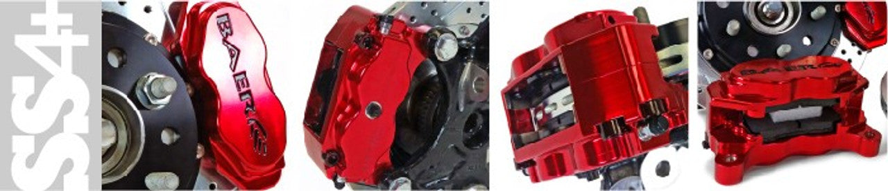 Baer SS4 Deep Stage Front Brake Kit 2.0 Drag Race (2015 - 2023 Mustang) 4261560