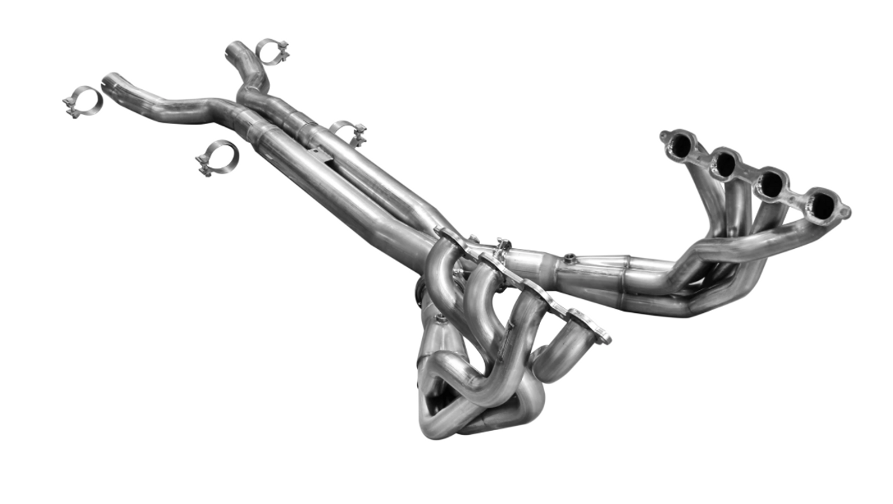 ARH Race System 2"x 2-1/8"x 3-1/2" Header w/X-Pipe & Connection Pipes (2014 - 2019 C7 Corvette) C7-14200312LSTCNC