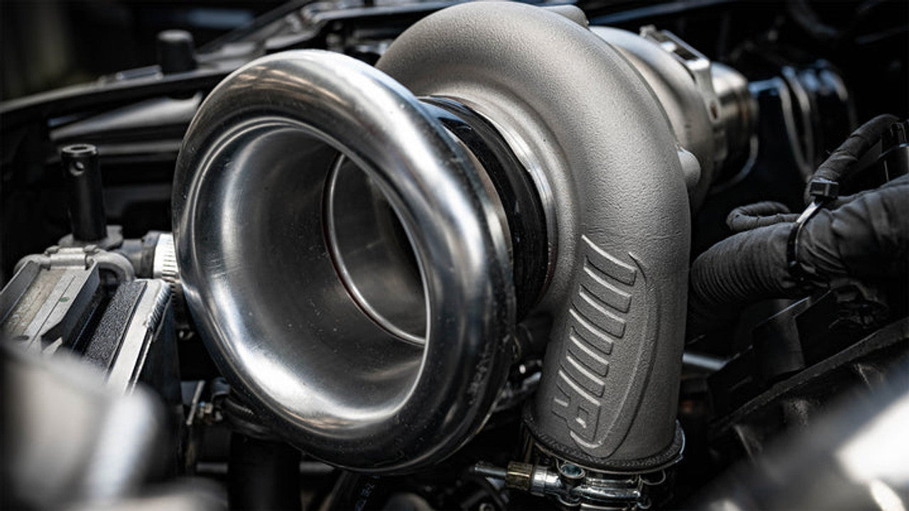 AldoWelds Race Top Mount Twin Turbo Kit (2015-2023 Mustang)