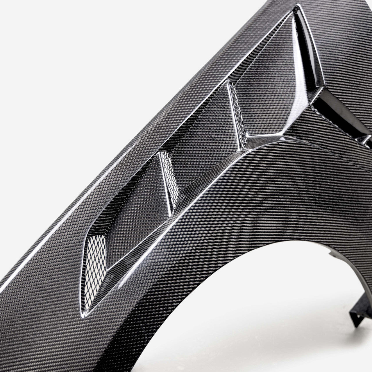 Anderson Composites Type-GTD Carbon Fiber Fenders (2024 - 2025 Mustang) AC-FF24FDMU-GTD