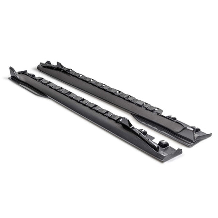 Anderson Composites Carbon Fiber Rocker Panel Splitters (2024 - 2025 Mustang) AC-SS24FDMU-GT5