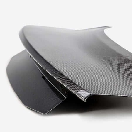 Anderson Composites Type-AO Double Sided Carbon Fiber 1-Piece Decklid (2024 - 2025 Mustang) AC-TL24FDMU-AO-DS