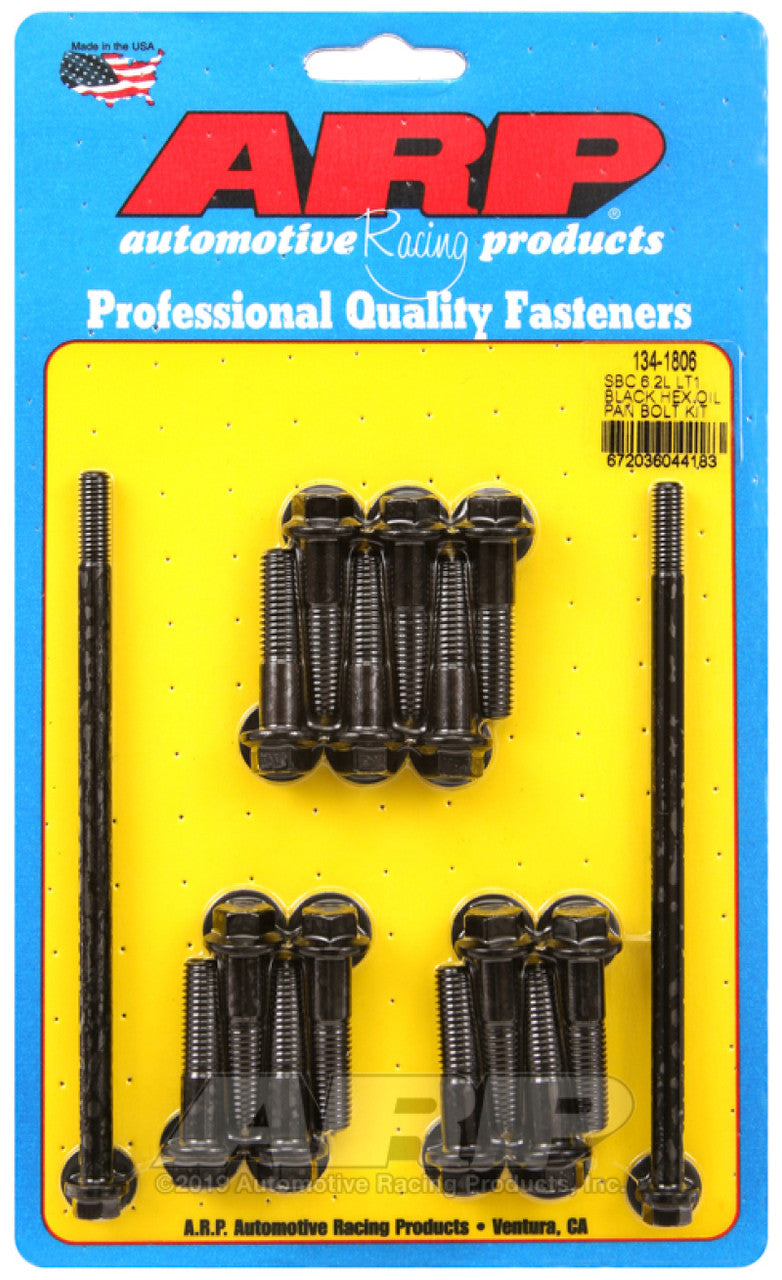 ARP Chevy LT1 6.2L Oil Pan Hex Bolt Kit - 134-1806
