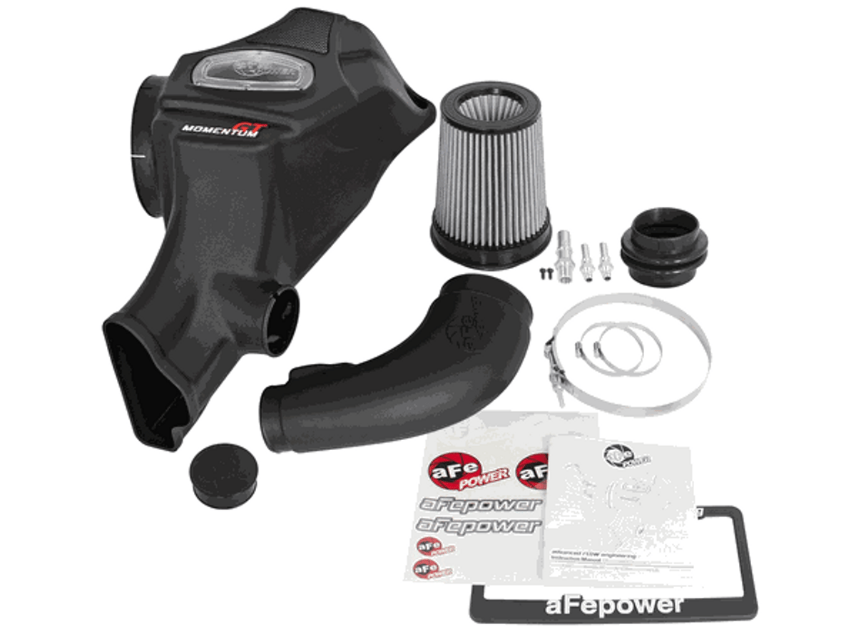 aFe Momentum GT Pro Dry S Cold Air Intake System (15-17 Mustang V6) 51-73202