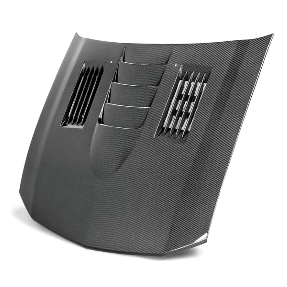 Anderson Composites Type-SS Carbon Fiber Hood (05-09 Mustang) AC-HD0506FDMU-SS