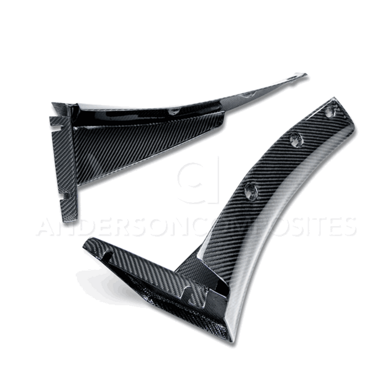 Anderson Composites Carbon Fiber Canards (15-19 C7 Corvette Z06) AC-FL14CHC7-Z6XC