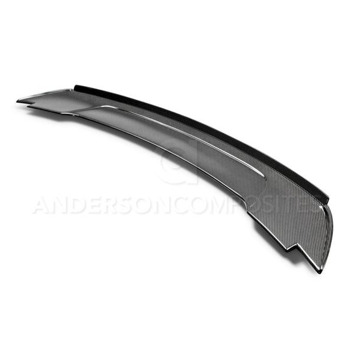 Anderson Composites Carbon Fiber Track Pack Style Spoiler Adjustable (2015-2023 Mustang) AC-RS15FDMU-ST