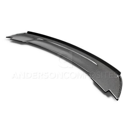 Anderson Composites Carbon Fiber Track Pack Style Spoiler Adjustable (2015-2023 Mustang) AC-RS15FDMU-ST