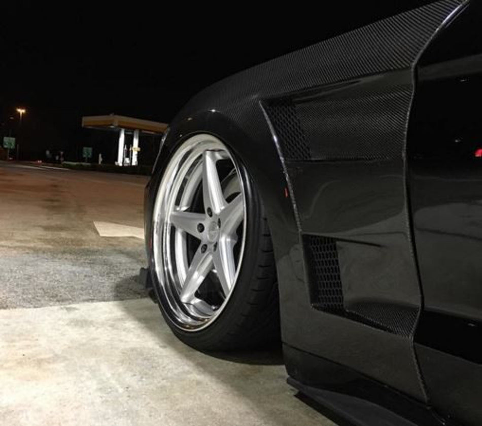 Anderson Composites Type-AT Front Fenders (15-17 Mustang) AC-FF15FDMU-AT